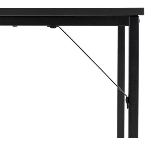  Radni stol 100 x 50 x 76 cm, crni Slike