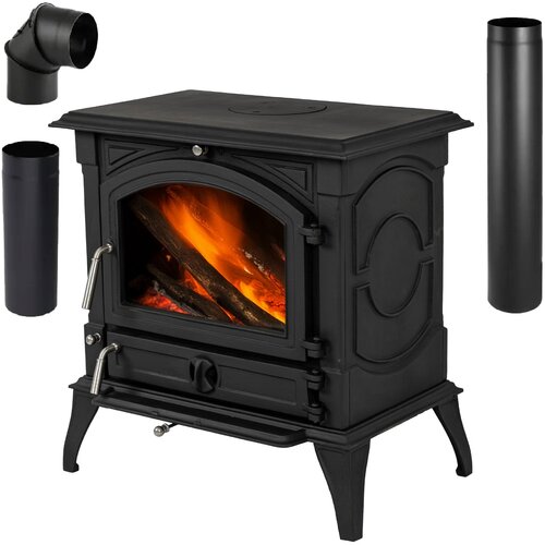 THUNDER Kamin peč &ndash; litoželezna peč s kompletom cevi, ECODESIGN, A energijski razred &reg; WESTA 17 kW, (5000098557) Cene