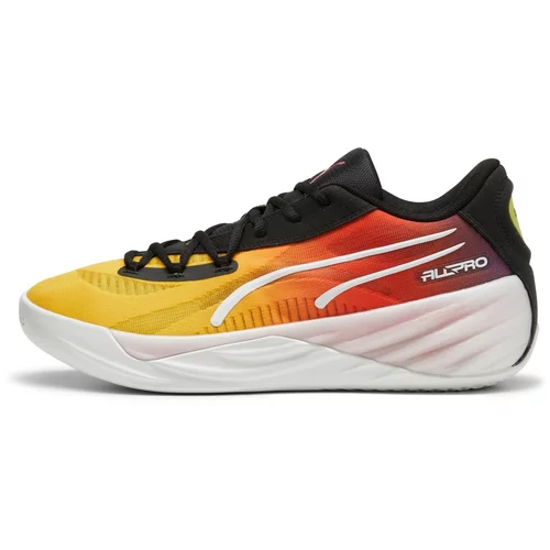Puma Sportske cipele 'All-Pro NITRO™ SHOWTIME' žuta / narančasta / crna / bijela