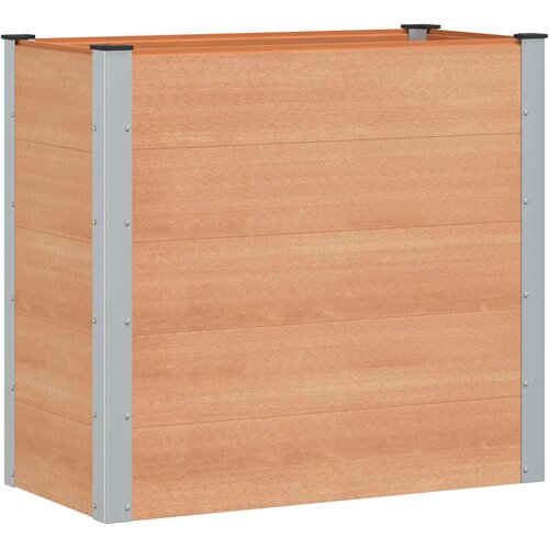 vidaXL Vrtna visoka greda Rjava 100 x 50 x 91 cm, (5000287776) Cene