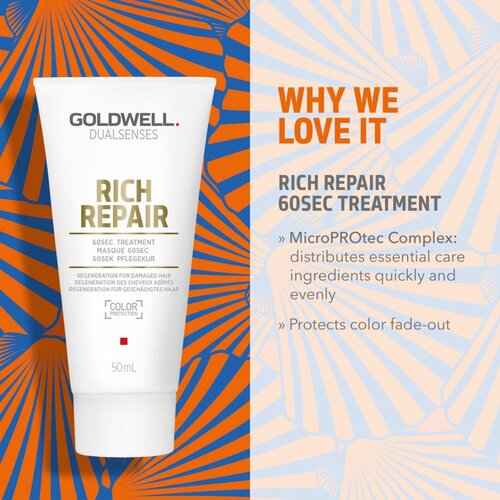 Goldwell Dualsenses Rich Repair Potovalni set za prehrano in hidracijo Slike