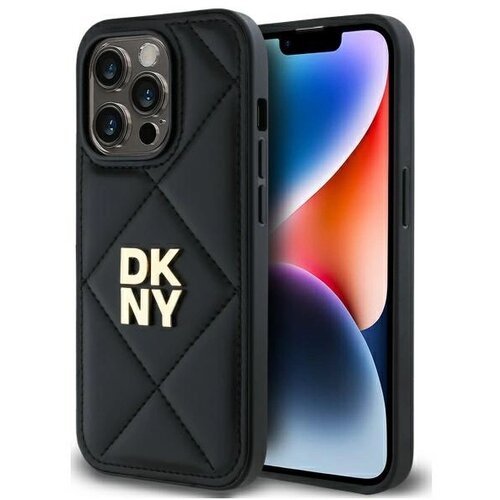 Dkny ETUI PREŠIT STACK LOGO ZA IPHONE 14 PRO OVITEK ČRN, (21896897) Cene