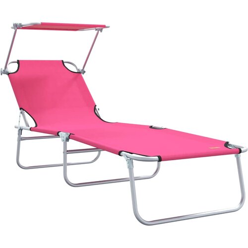  Ležaljka 2 pcs Ružičasta 58 x 188 x 77cm Poliester Slike