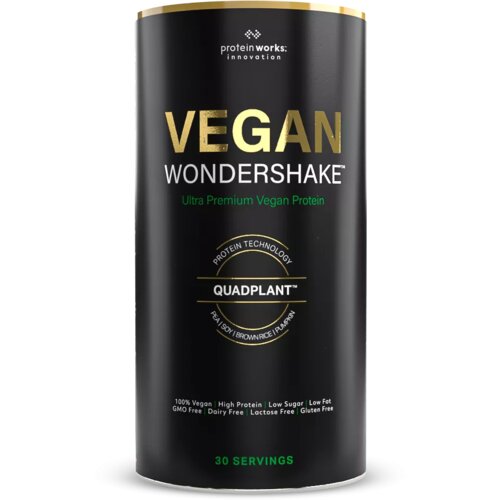The Protein Works Vegan Wondershake 750 g   vanila krem Cene