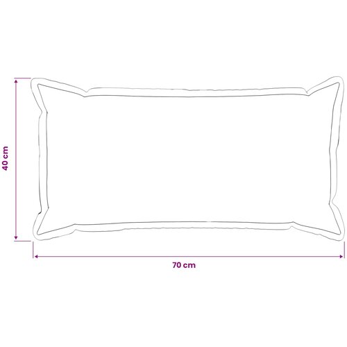  Presvlaka za jastuk 2 pcs HOUTEN Ružičasta 40 x 70 cm Slike