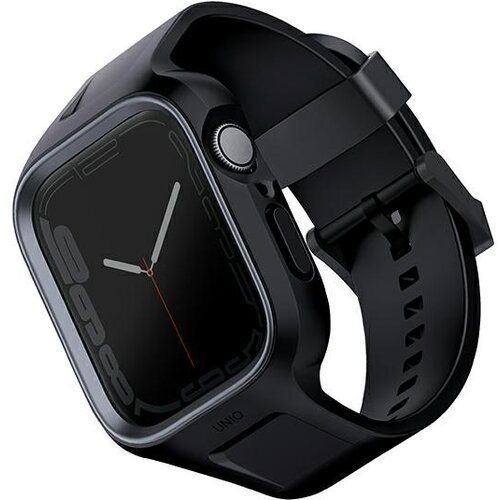 Uniq mono pas 2V1 za apple watch strap case 44/45MM črn, (21969543) Cene