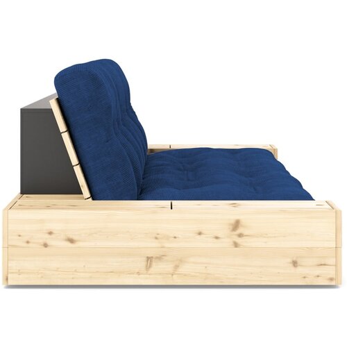Karup Design Plava sklopiva sofa od samta 244 cm Base &amp;ndash; Slike