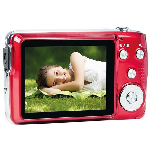 Agfa DC8200 kompaktni digitalni fotoaparat, crvena Slike