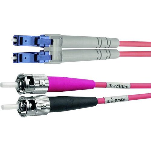 Teleg&amp;auml;rtner L00890A0040 steklena vlakna optična vlakna priključni kabel [1x mo&amp;scaron;ki konektor st - 1x LC-vtič] 9/125 &amp;micro; Singlemode OS2 1.00 m, (20437445) Slike