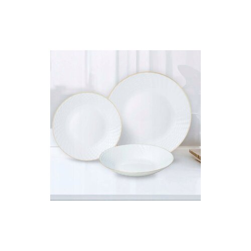 Kinghoff set tanjura 18/1 zlato KH-1876 Slike