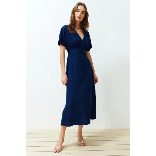 Trendyol Navy Blue Woven Dress Slike