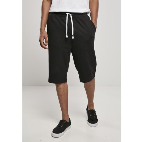 Urban Classics Low Crotch Sweatshorts Black Slike