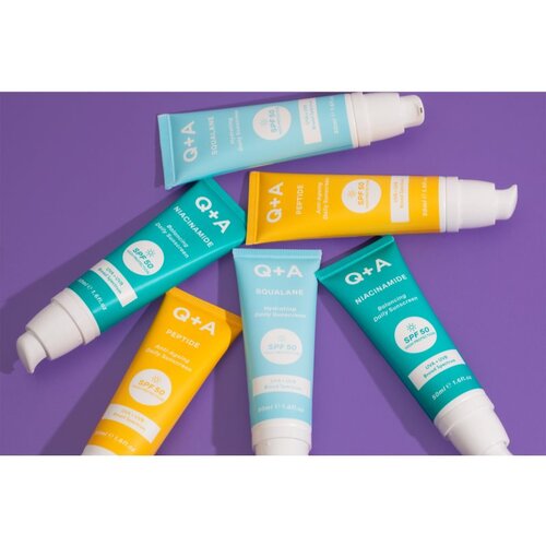 Q+A Peptide za&amp;scaron;titna krema za lice SPF 50 50 ml Slike