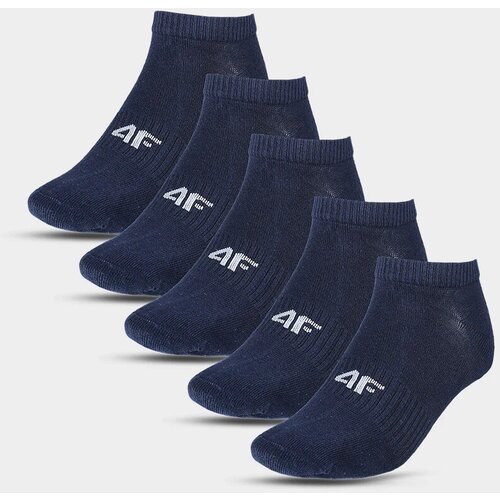 4f Boys&amp;#039; Socks (5pack) - Dark Blue Slike