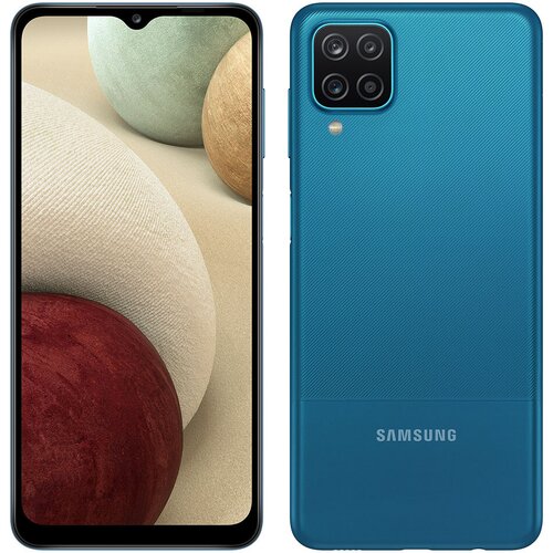 Ecofone Obnovljeno - znaki rabe - Galaxy A12 modra 64 GB 4 GB ram dual sim, (5000085002) Cene