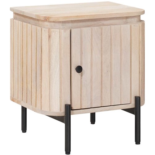 vidaXL Ročno izdelana nočna omarica Bela 40 x 30 x 45 cm, (5000247416) Cene