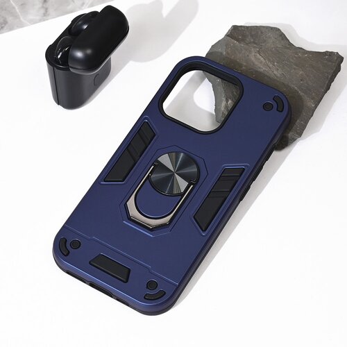  Torbica Hard Ring za iPhone 16 Pro 6.3 tamno plava Cene