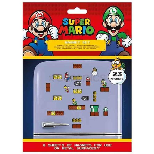 Pyramid Mushroom Kingdom komplet 23 magnetov Pyramid Slike