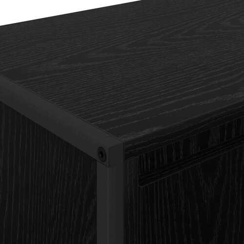  ormar Crni hrast 140 x 36 x 49.5 cm Konstruirano drvo Slike