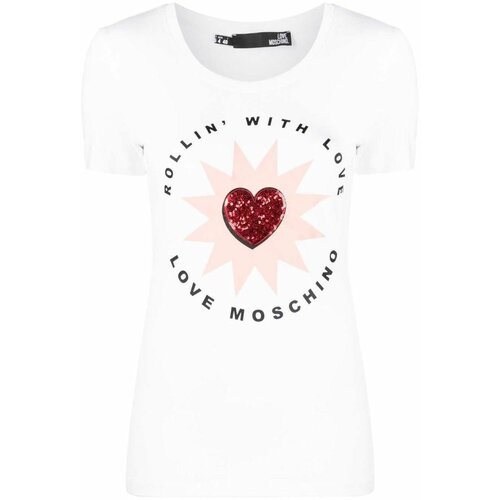 Love Moschino ženska majica W4H1923E1951-A00 Cene