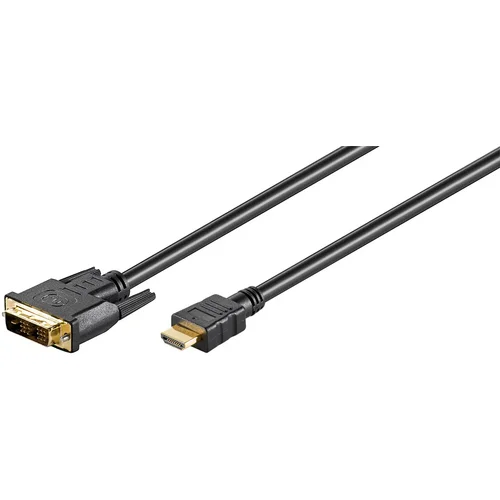 DVI-D kabal 18+1Pin - HDMI 1.5m