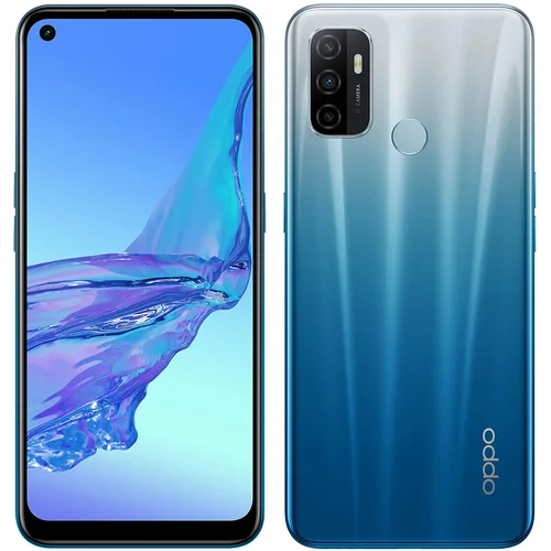 Oppo Obnovljeno - znaki rabe - A53s moder 128 GB 4 GB ram dual sim - svetli znaki uporabe obnovljeno, (21566179)