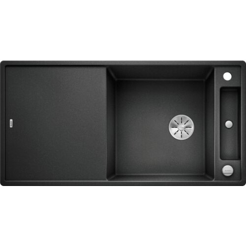 Blanco sudoper AXIA III XL 6 S InFino SILGRANIT ANTRACIT, daska staklo, s dalj. upr. Slike