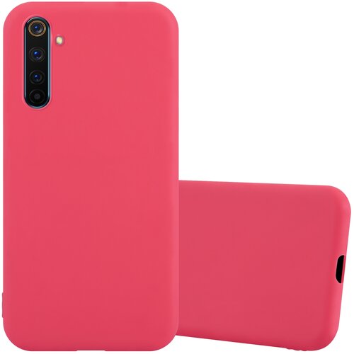 Cadorabo Case, združljiv z Realme v Candy Red - Za&scaron;čitni pokrov iz fleksibilnega silikona TPU, (20596874) Cene