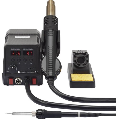 Toolcraft Stanica za lemljenje/odlemljivanje, digitalna 360 W 50 do 480 &deg;C Cijene