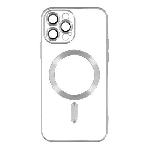 Magsafe silikonska maska za iphone 16 pro max/ srebrna Cene