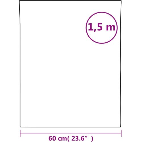  Zrcalne folije 2 kom samoljepljive 60 x 150 cm PET Slike