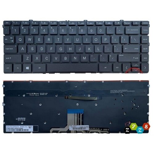 XRT POWER tastatura za laptop hp pavilion X360 14-EK 14-EC mali enter sa pozadinskim osvetljenjem, crna Cene