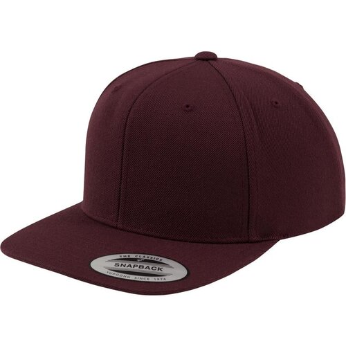 Flexfit Classic Snapback maroon/maroon Cene