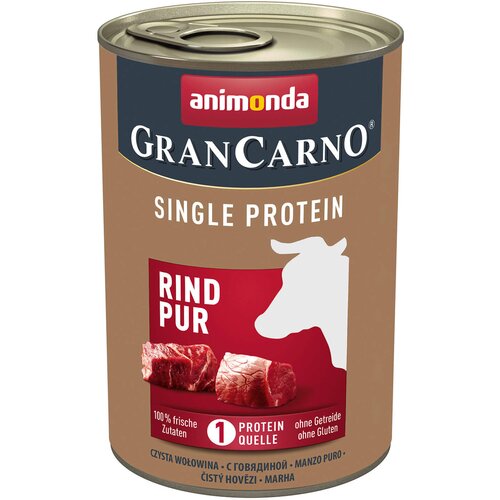 Animonda GranCarno Single Protein konzerva za pse - Govedina 400g Slike