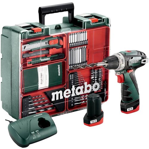 Metabo akumulatorska bušilica odvijač powermaxx bs set mobile workshop 600080880 Cene