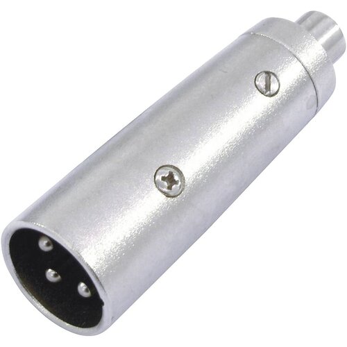 Omnitronic 30226566 XLR adapter [1x ženski cinch konektor - 1x XLR vtič 3-polni] srebrna, (20428047) Cene