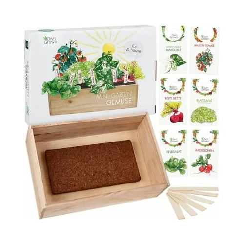  Škatla za gojenje "zelenjave" - 6 vrečk semen