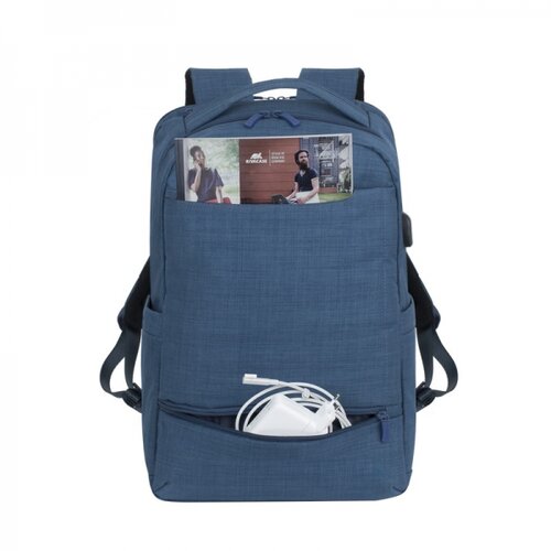 Rivacase Ruksak RivaCase 17.3&amp;quot; Biscayne 8365 Blue carry-on laptop backpack Slike