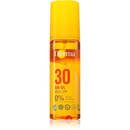 Derma Sun Oil negovalno olje za sončenje SPF 30 150 ml Cene