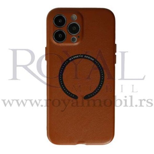  futrola magnetic design za samsung A125 galaxy A12 braon Slike
