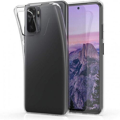 Ultra tanek silikonski ovitek za xiaomi redmi note 10 5G - prozoren Slike