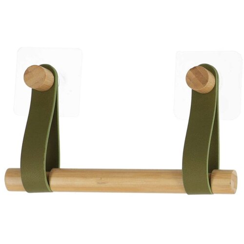 Tendance držač toaletnog papira, bambus/imitacija kože, kaki Cijene