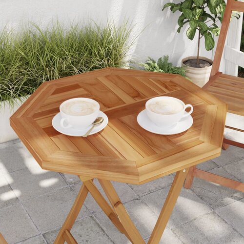 vidaXL Stolna ploča 60 x 60 x 2 5 cm osmerokutna od masivne tikovine Cijene