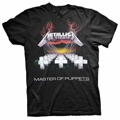 Metallica Majica Master of Puppets Black L