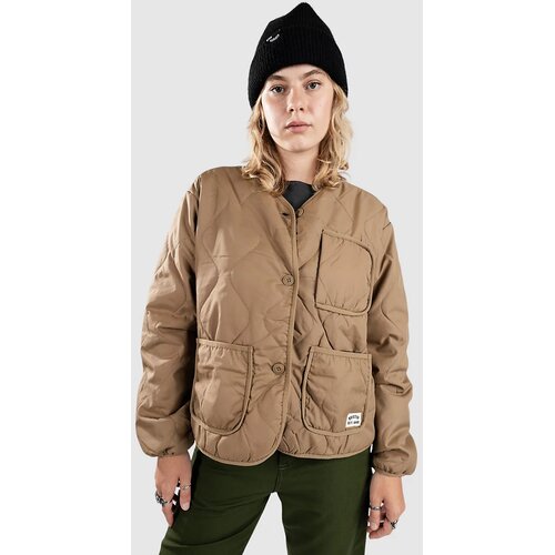 Brixton Delilah Quilted Jakna khaki Slike