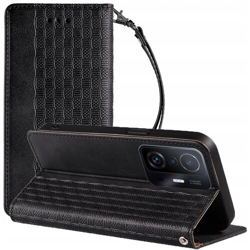 HURTEL MAGNET STRAP CASE ETUI OBUDOWA POKROWIEC DO XIAOMI REDMI NOTE 11 PRO CZARNY, (21973805) Cene