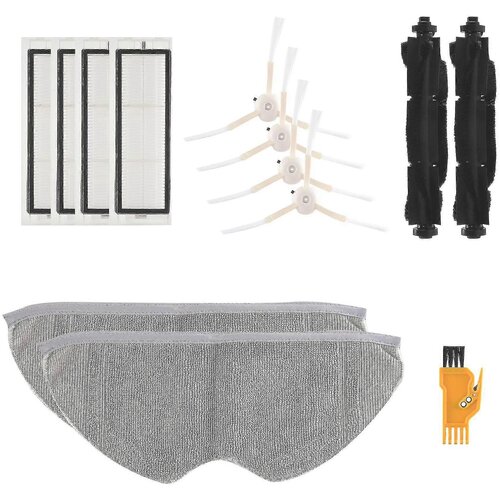 INORCO Glavna krtača Stranske krtače Hepa Filter Mop Cloth za 360 robotski sesalnik S5/S7, (22089614) Slike