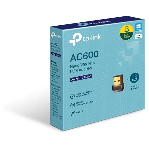 Tp-link AC600 NANO WIFI USB ADAPTER