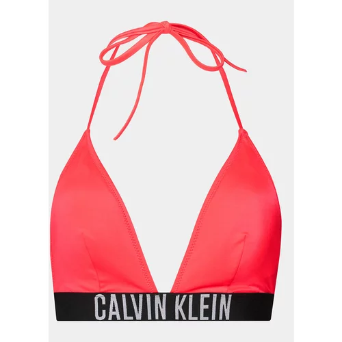 Calvin Klein Swimwear Gornji del bikini KW0KW02506 Rdeča