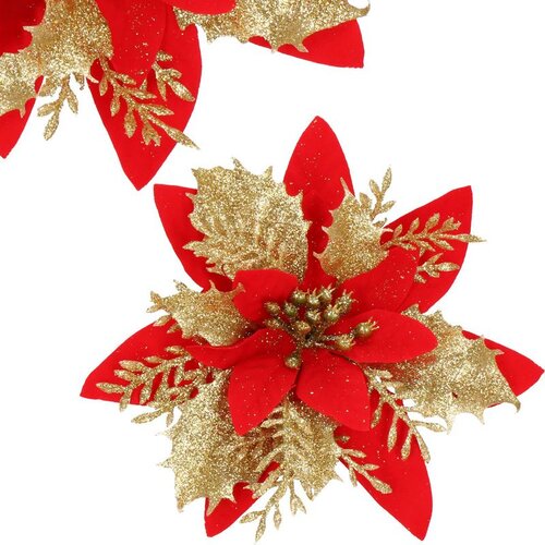  CA0729 BOŽIĆNI UKRASI "BOŽIĆNA ZVIJEZDA" 13X13 CM Cijene